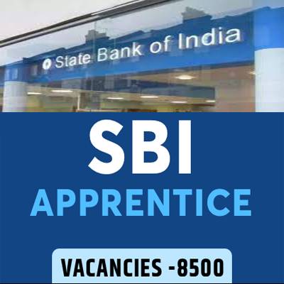 SBI வங்கியில் 8500  அப்ரெண்டிஸ் பணியிடங்கள் அறிவிக்கப்பட்டுள்ளது : ஆன்லைன்ல் விண்ணப்பிக்க கடைசி தேதி : 10 -12 -2020 !!