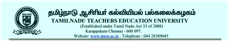 Tamilnadu-Teachers-Education-university